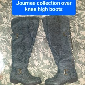 Journey over the knee boots